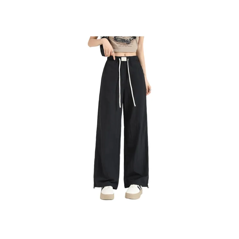 Tonlion Casual Pants Women's Gray Pea Green-8