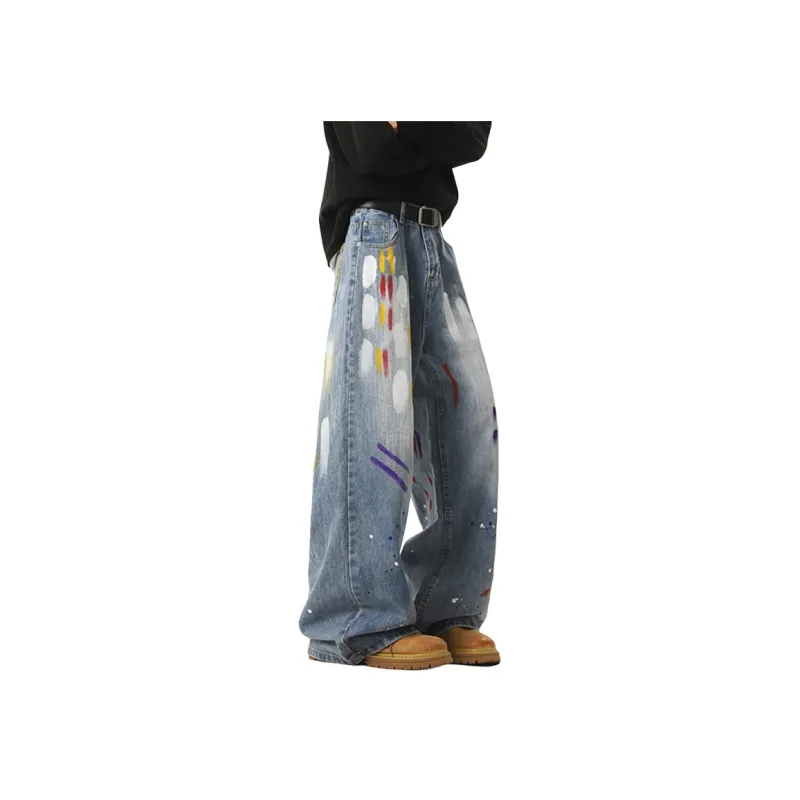 DJ.SPIRIT Jeans Unisex Blue-3