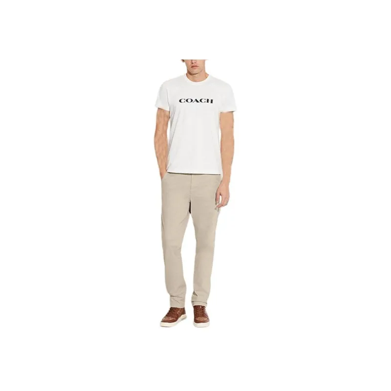 COACH Casual Pants Men's Stone Color-1