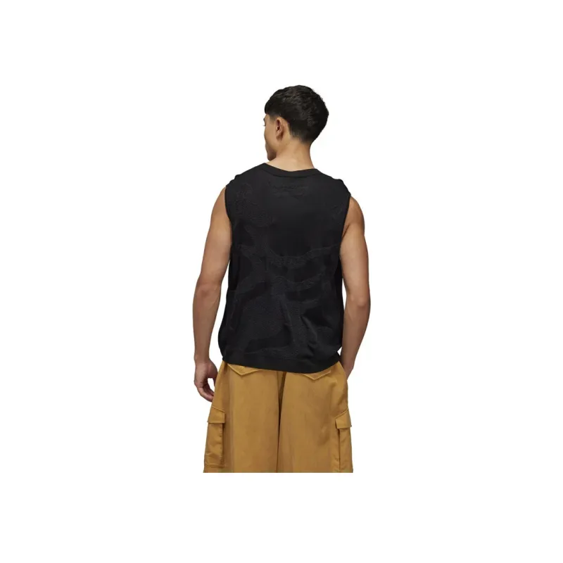 Y 3 Intarsia knit Sleeveless Jumper-3