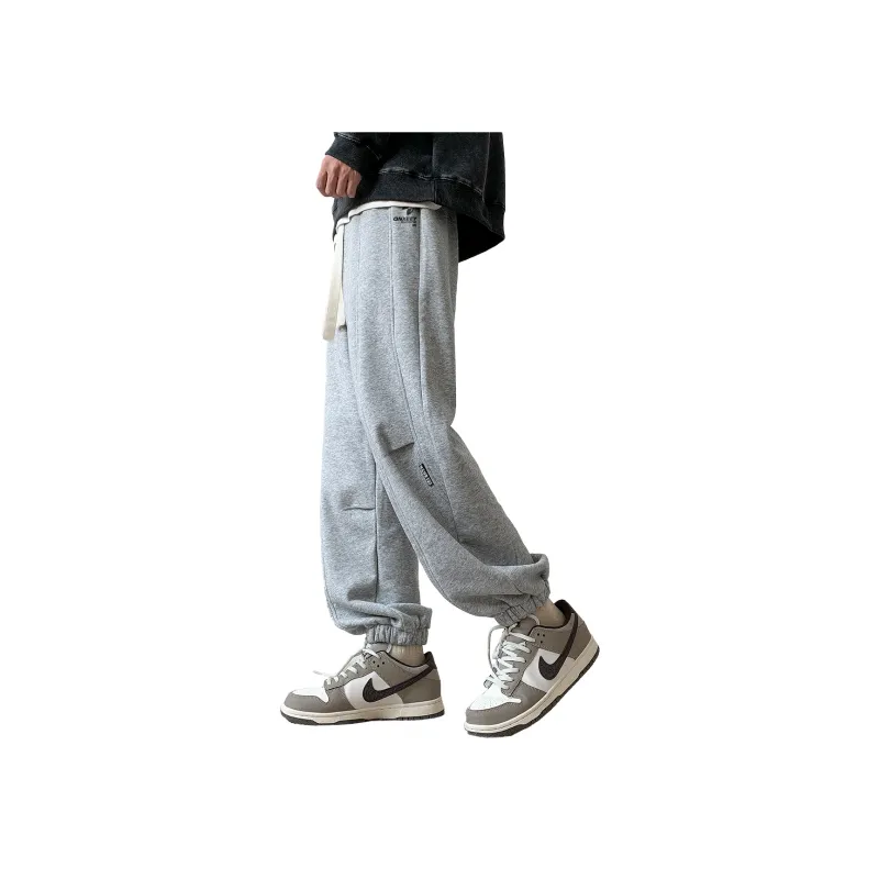 Qnxeey Casual Pants Unisex-7