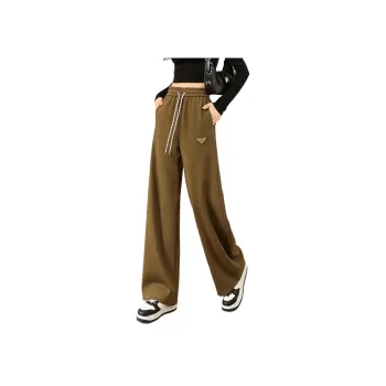 TERRE BLEUE Casual Pants Women's Mustard Green