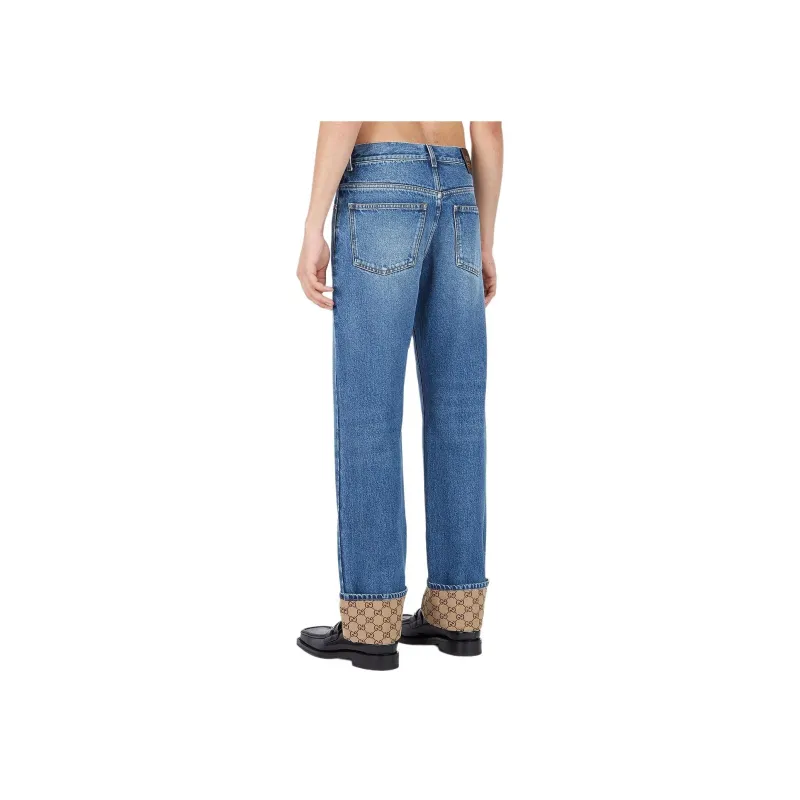 GUCCI Jeans Men Royal Blue-3
