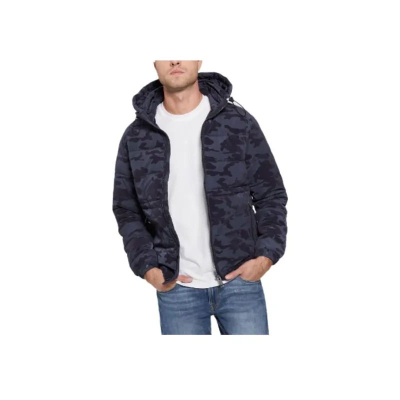 GUESS Jackets Men Blue-4