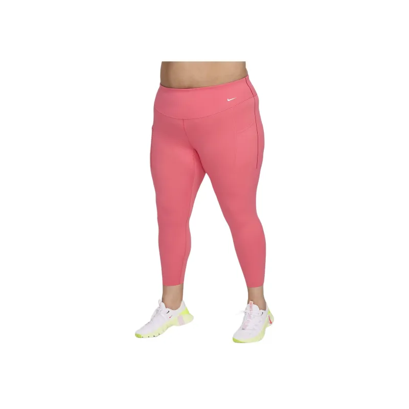 Nike Universa Women's Medium-Support High-Waisted 7/8 Leggings With Pockets Plus Size-0