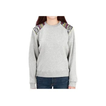SAINT LAURENT Sweatshirts Women's Gray