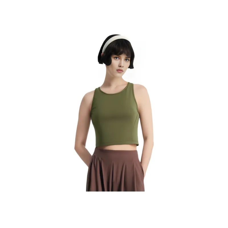 Saucony Tank Top Women's Brown Coffee-2