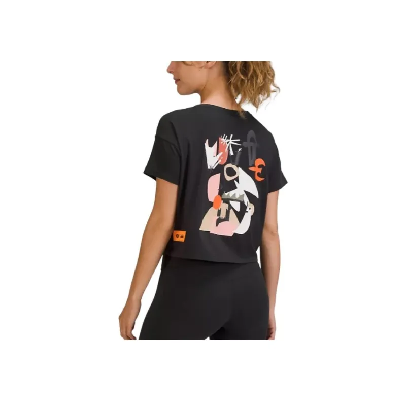 Lululemon Drop Shoulder Sleeve T Shirt Women's-4