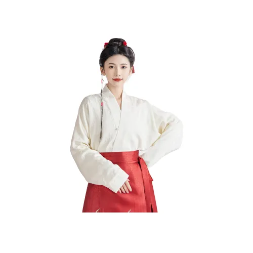 XINGHEHANGE 아이보리 여성 한푸