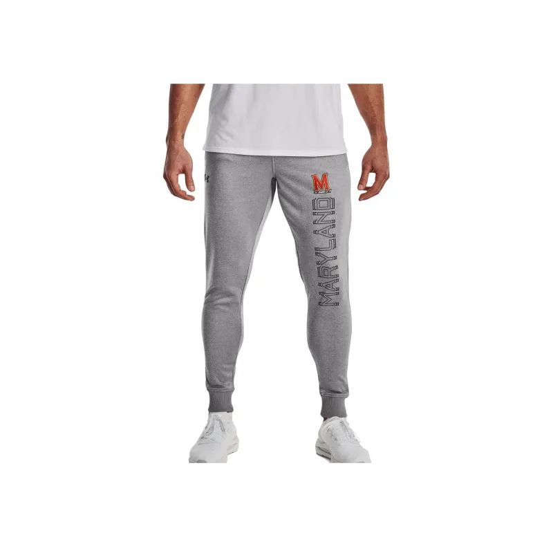 Under Armour Armor Fleece® Knitted Sports Pants Men's Gray-2