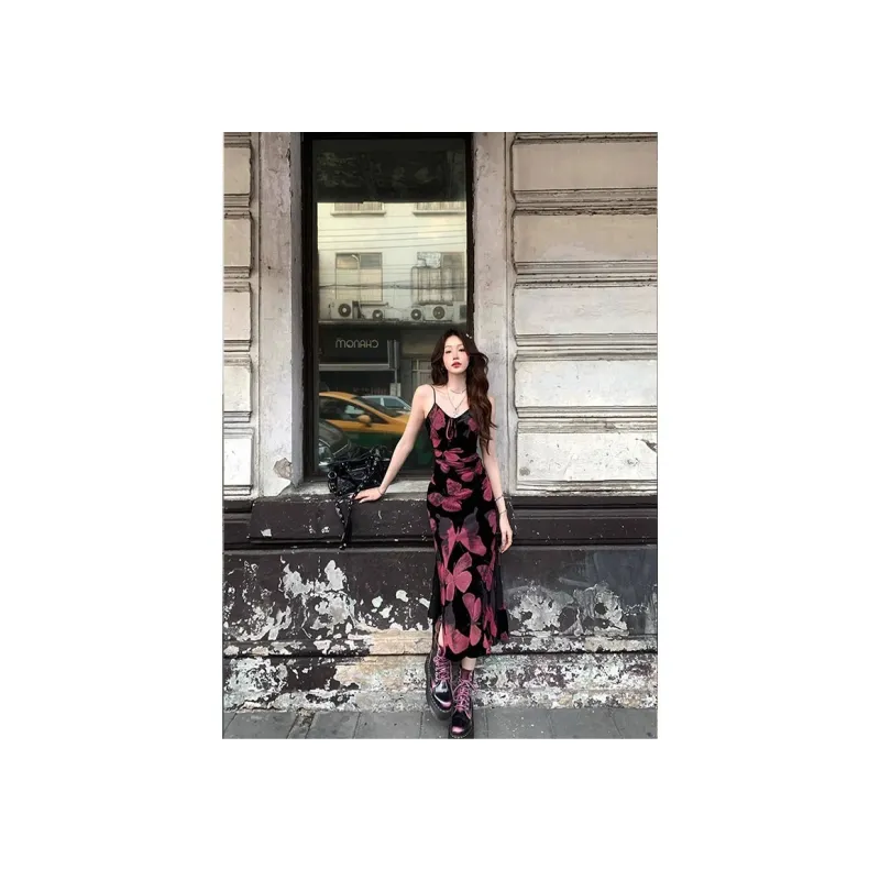 PUREIDOL Slip Dress Women's Floral-6