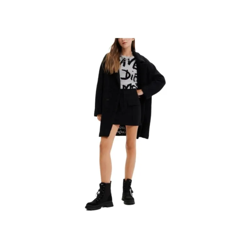 Desigual Coats Women's Black-1