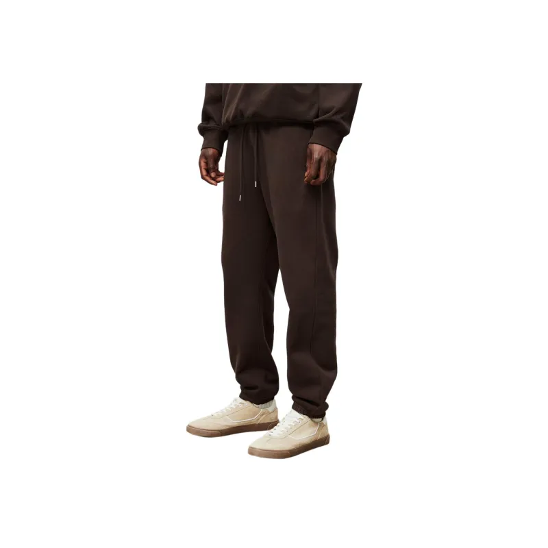 H&M Knitted Sweatpants Men's Dark Brown-2