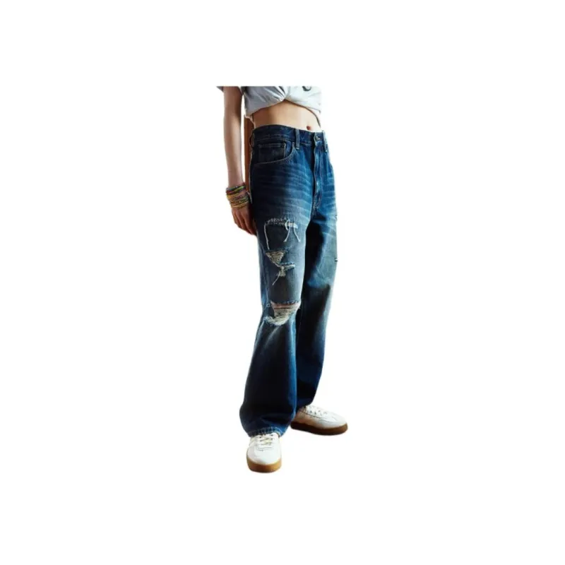 CLOT SS25 Jeans Unisex Blue-5