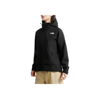 THE NORTH FACE Dryvent Hiking Outdoor Adventure Waterproof Windbreaker Jacket Women's Cosmic Black