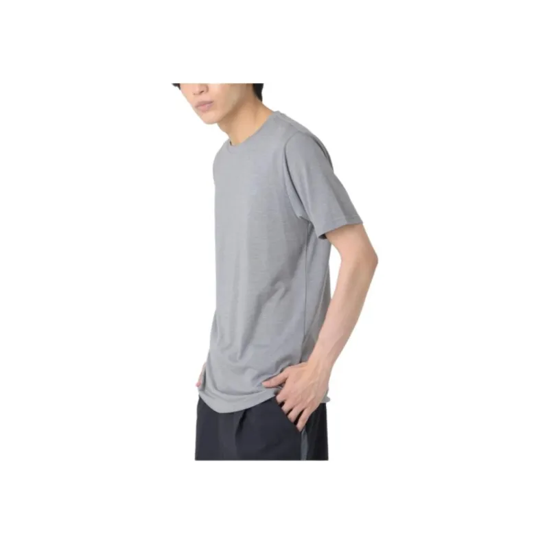 New Balance Sport Essentials Heathertech T Shirt T Shirt Men's Gray-4