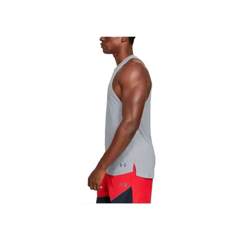 Under Armour Basketball Jerseys Men's Modern Gray-3