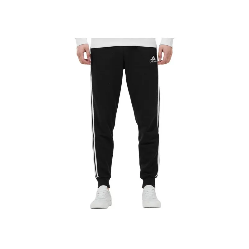 Adidas Knitted Sports Pants Men's Black-4