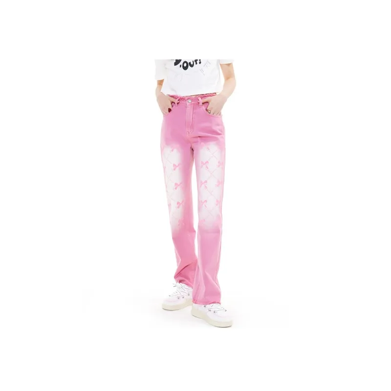 ANDREA MARTIN Jeans Women's Pink-2