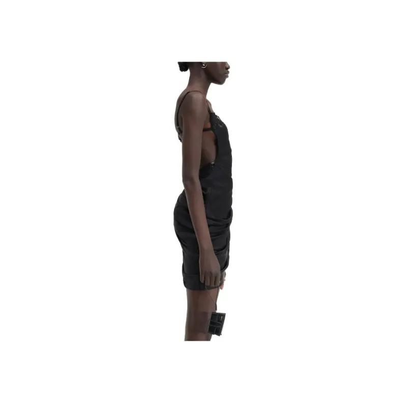 Jacquemus La Robe Saudade Mini Dress 'Black'-3