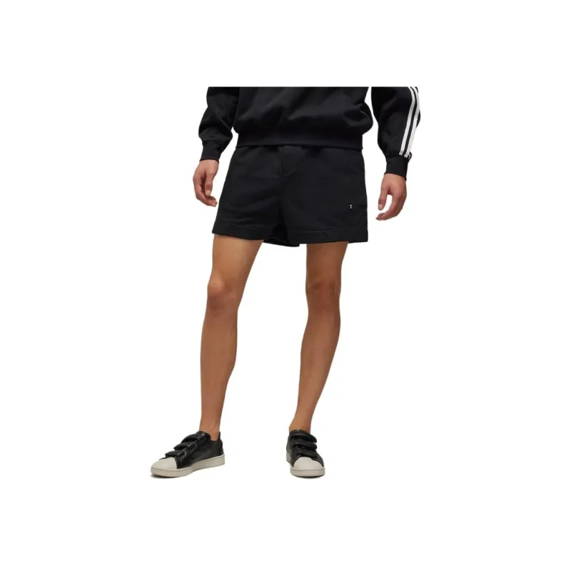 Y 3 French terry Cutline Shorts-1