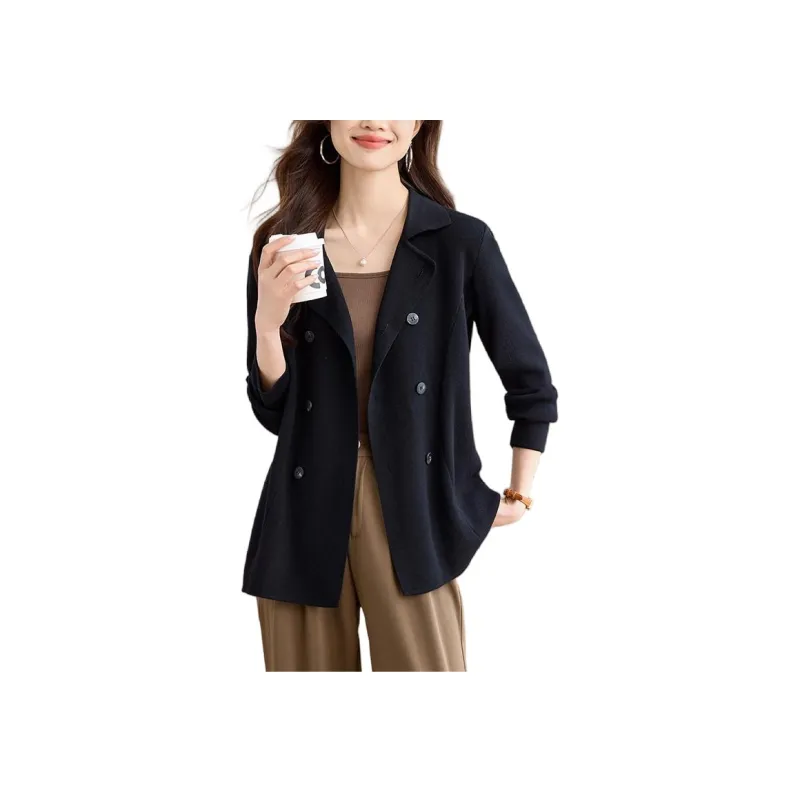 Korean Style Jackets & Coats Women's-3