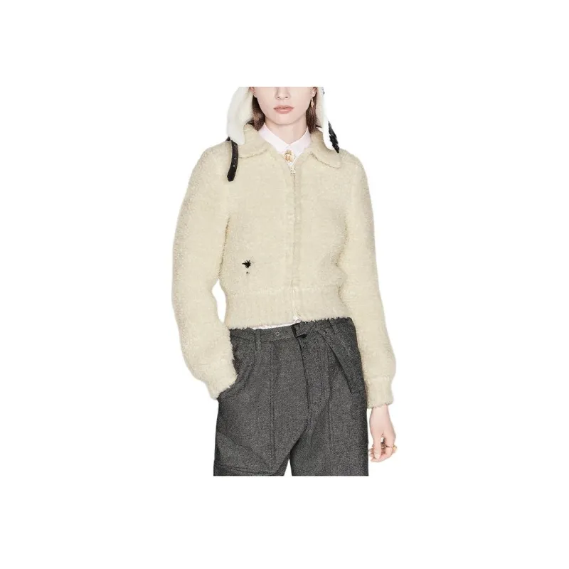 DIOR Jackets & Coats Women's Beige-3
