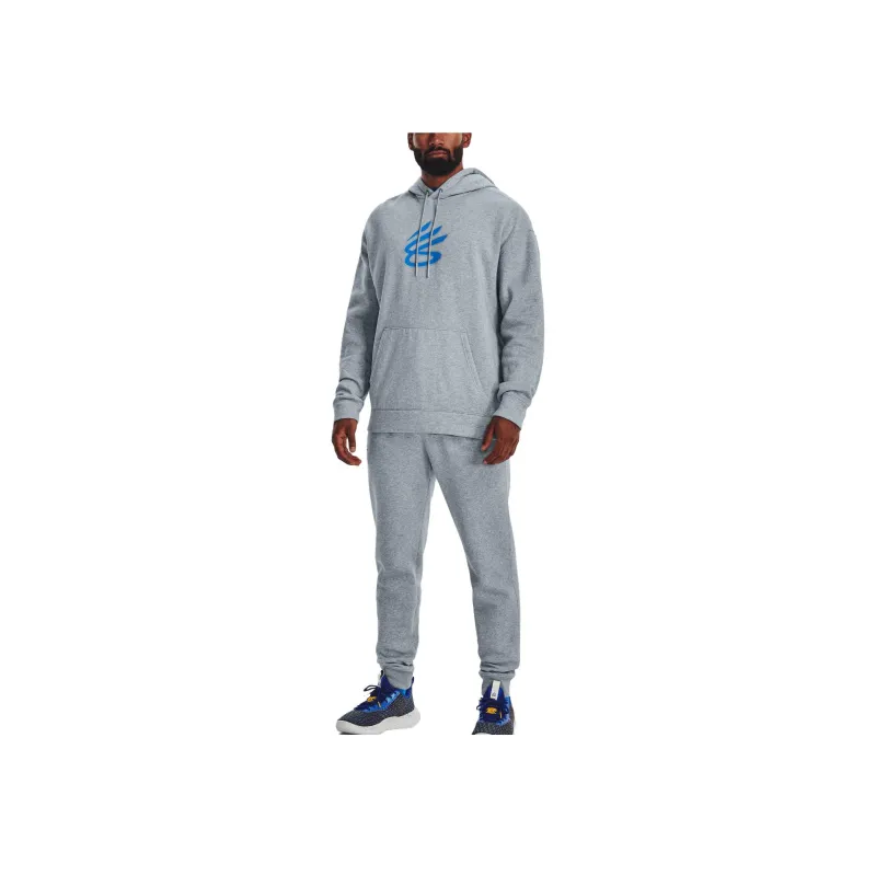 Under Armour Knitted Sports Pants Men's Gray Blue-2