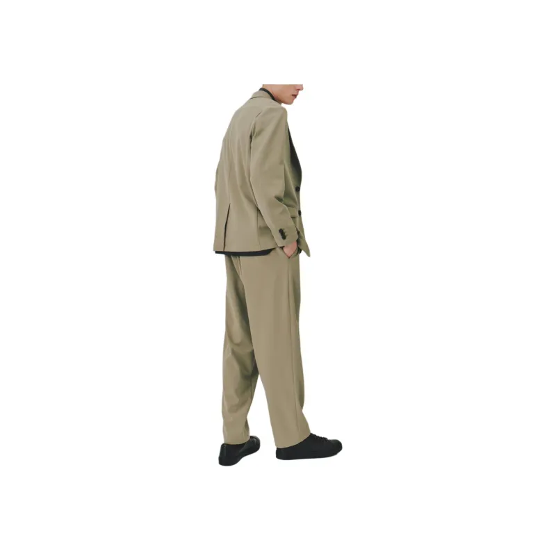 UNITED TOKYO SS25 Casual Pants Men's Gray Beige-1