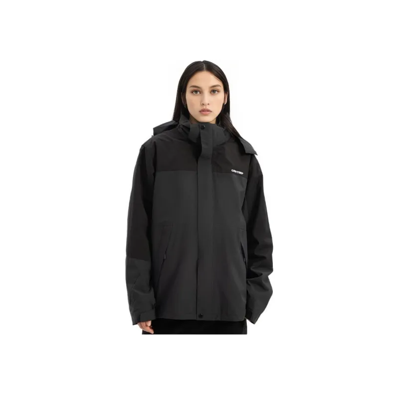 CAN·TORP Mountain Versatile Outdoor Hiking Windproof, Breathable, Thermal, Water Repellent Windbreaker Jacket Unisex-3