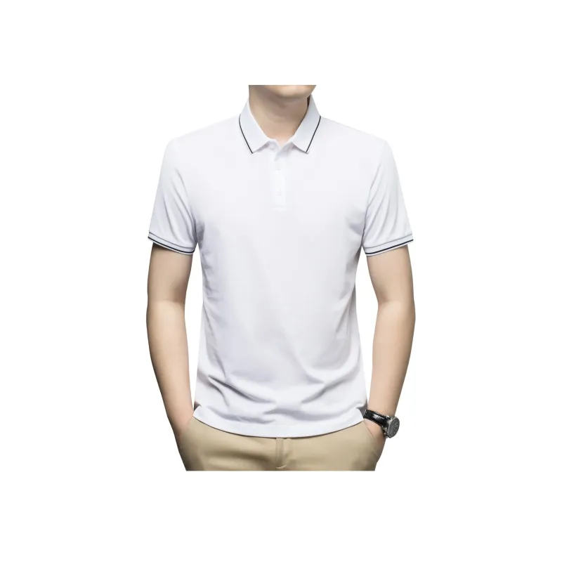 H YXIANG Polo Shirts Men-2