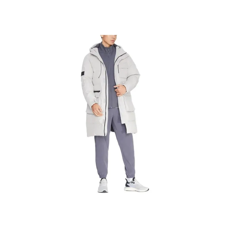 LiNing Fitness Series Down Jacket Men's Gray-2
