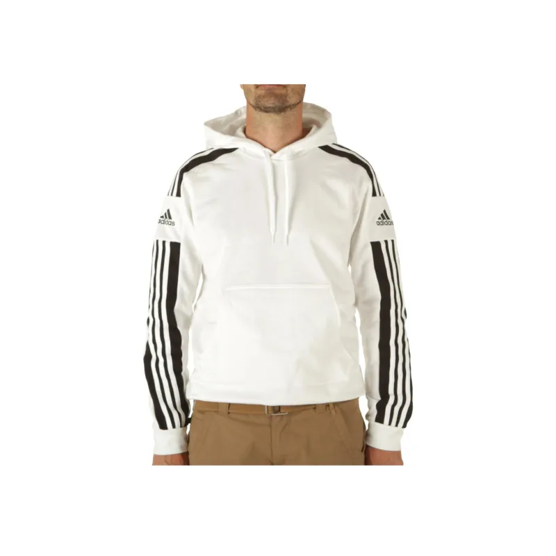 Adidas SQUADRA 21 SWEAT HOODIE Sweatshirt Men's White-4