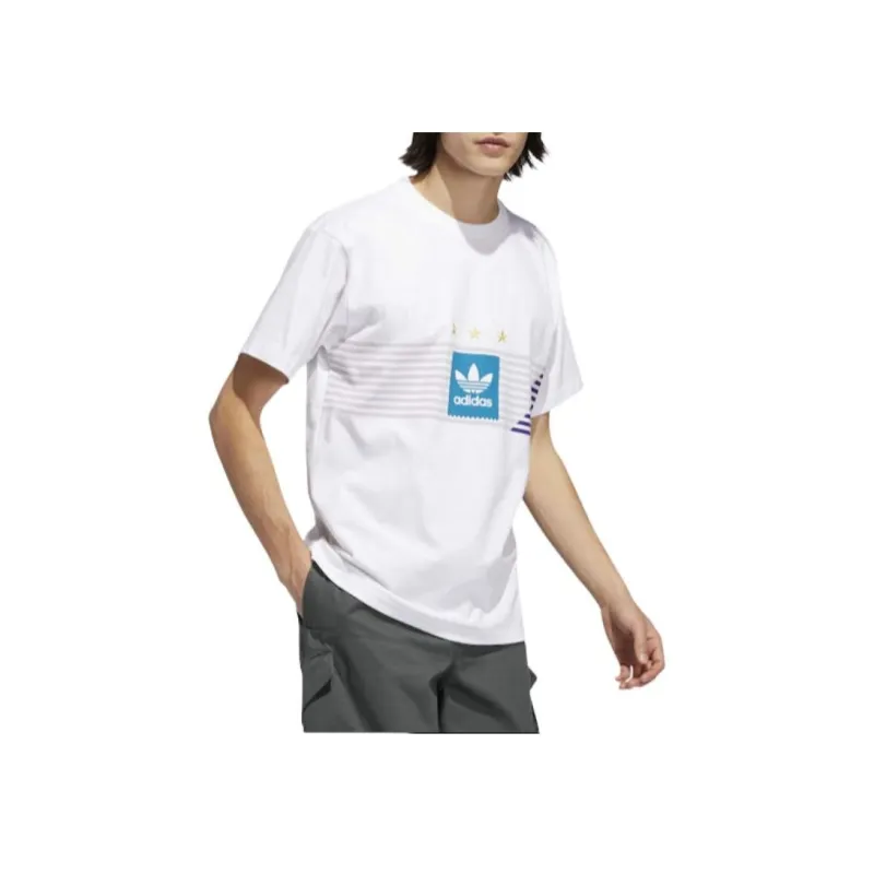 Adidas Originals T Shirt Men's White-4