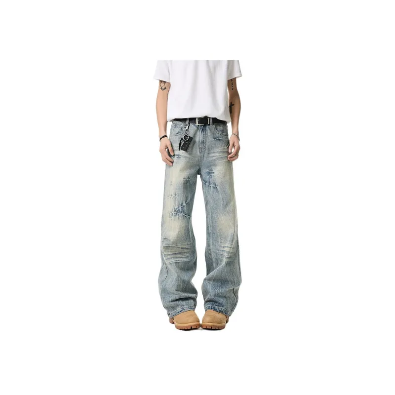 ROOMBOSE Jeans Unisex Light Blue-0