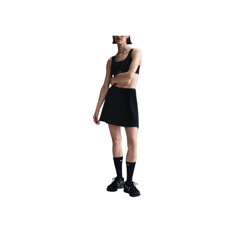 Nike Sportswear Casual Short Skirts Women's Black-2