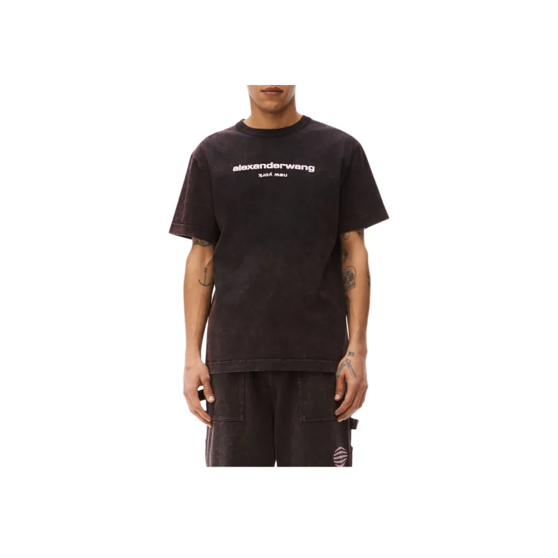 Alexander Wang T Shirts Unisex Gray-3