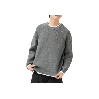 WOOD SOON Sports Fall Winter Long Sleeved Base Layer Sweatshirt Men's