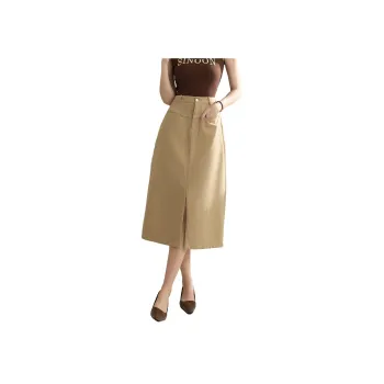 SMEN Denim Long Skirts Women's