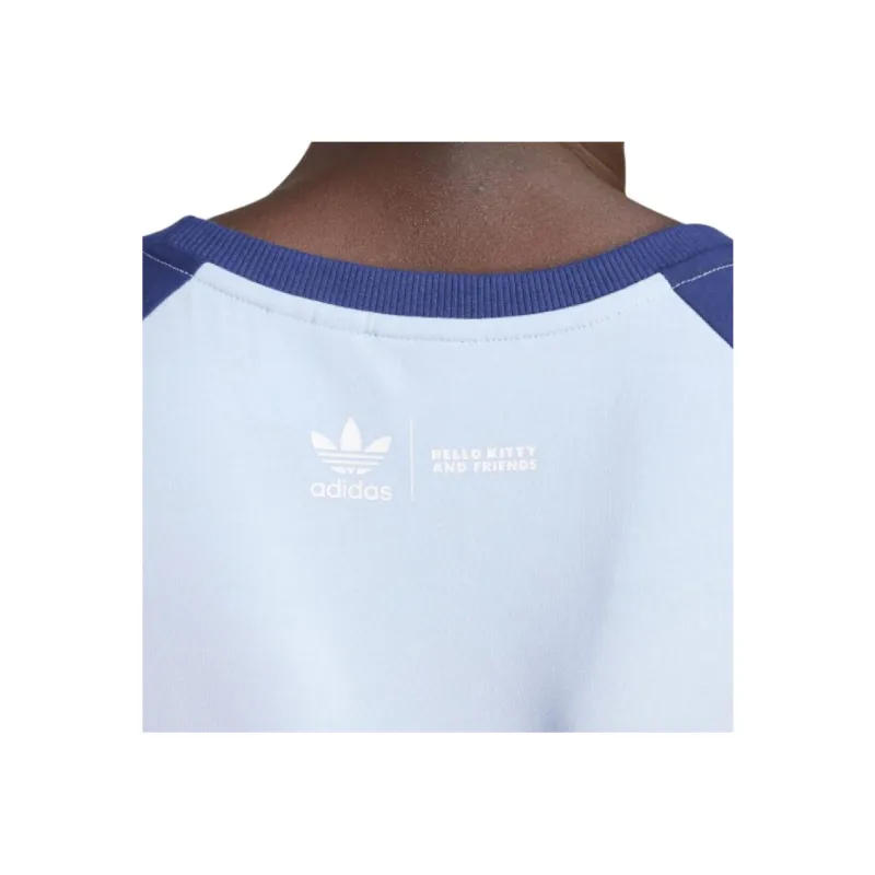 adidas originals X Hello Kitty Cinnamoroll Graphic Baby Tee 'Clear Sky'-5