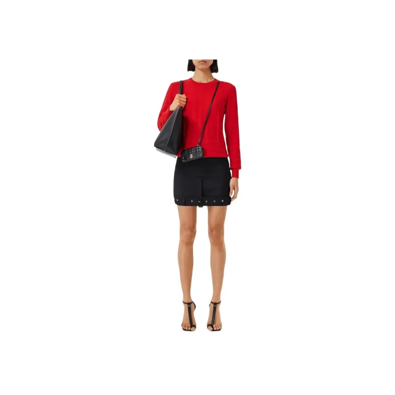 Burberry FW22 Sweater Women's Red-1