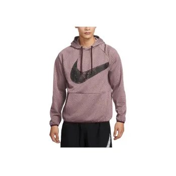 Nike Therma FIT Sweatshirt Men's Bright Burgundy Red