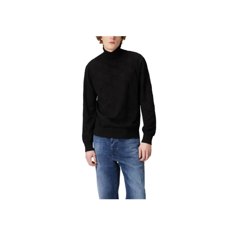 MISSONI Tone On Tone Chevron Turtleneck Pullover-3
