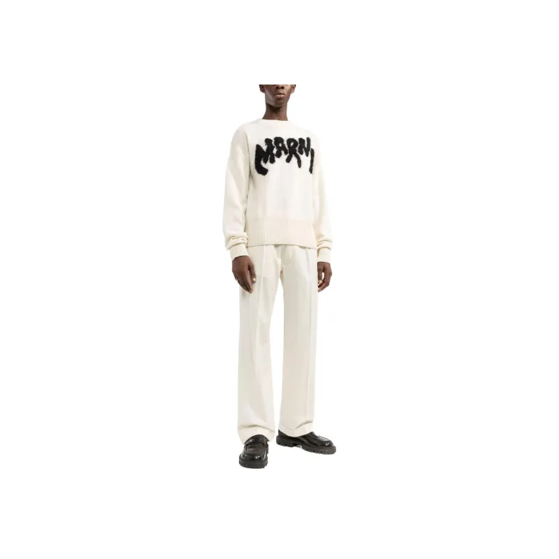 MARNI Sweaters Men White-2
