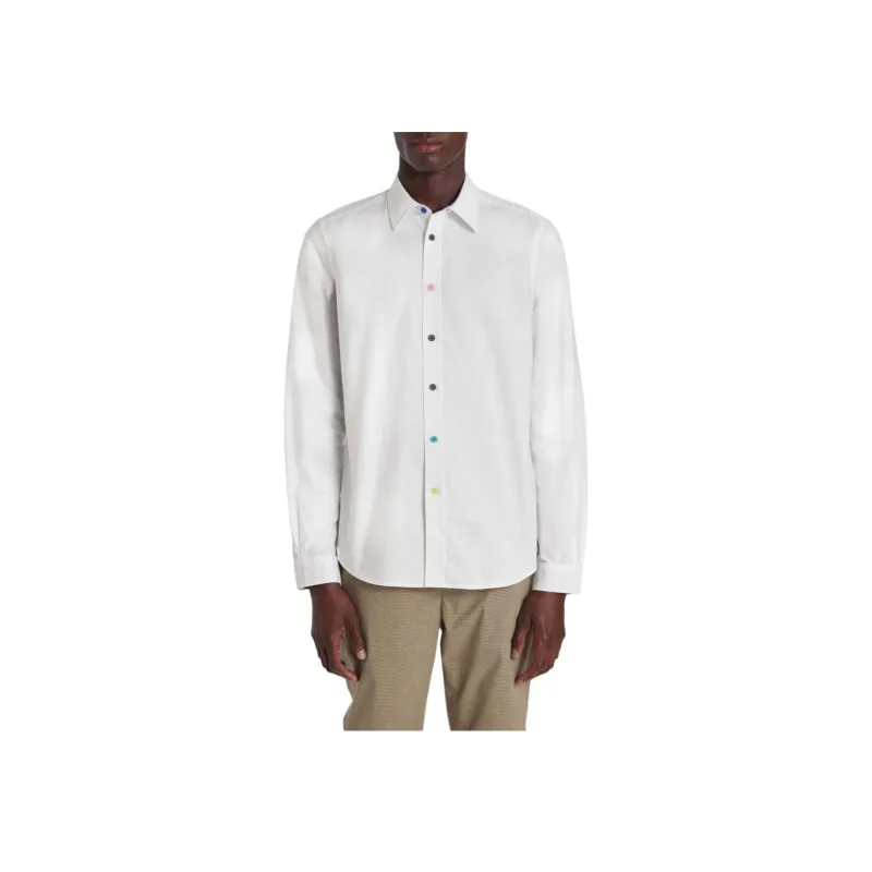 Paul Smith Curved Hem Oxford Shirt-3