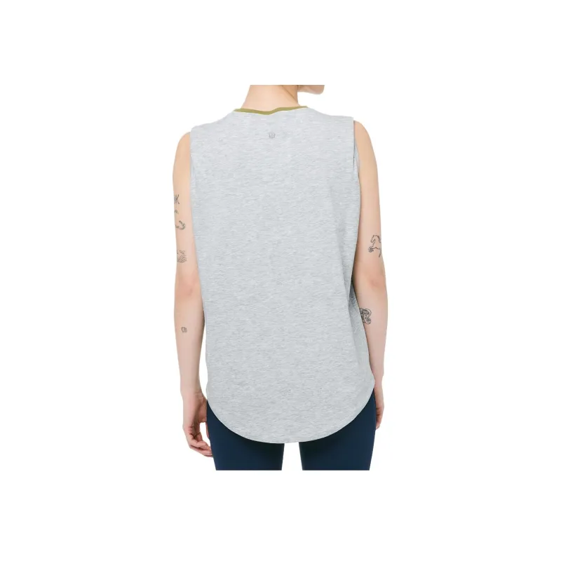 Lululemon Brunswick Sport Vests Women's Multicolor Light Grey/Lemon Gold-1