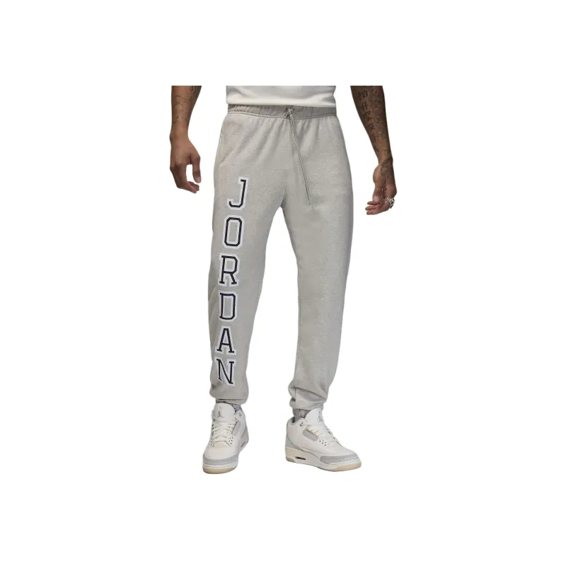 Jordan Dri Fit Knitted Sweatpants Men's Gray-0