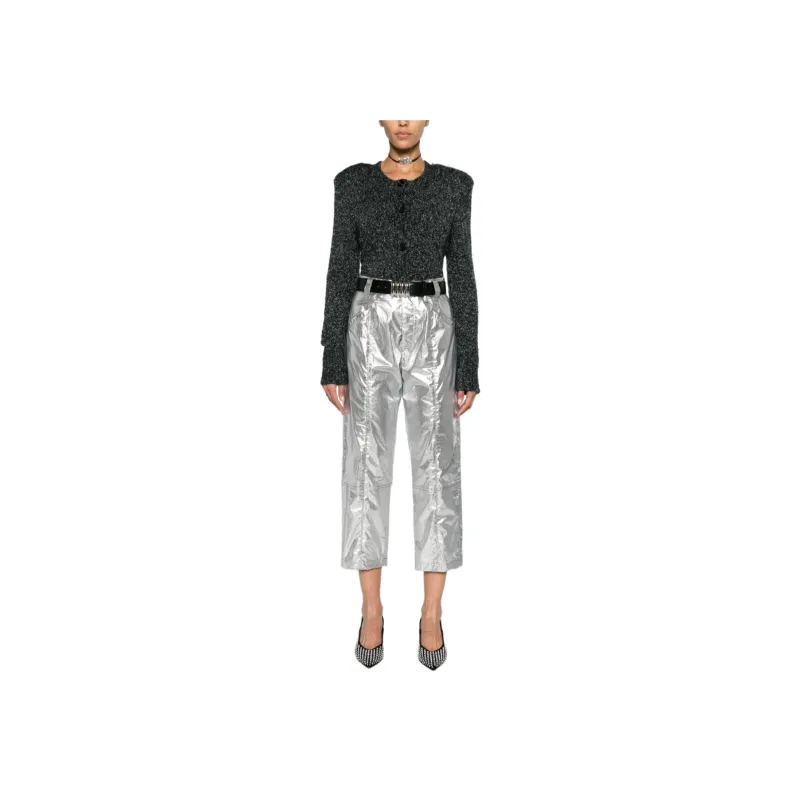 ISABEL MARANT Kathlen Cropped Cardigan-1