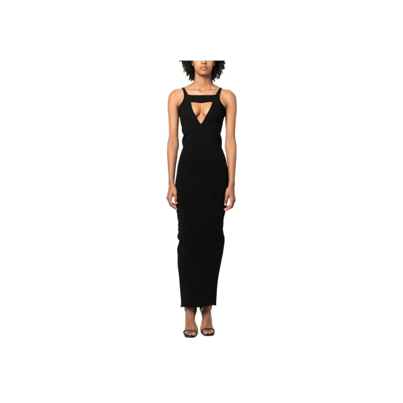 RICK OWENS Cut Out Sleeveless Dress-2