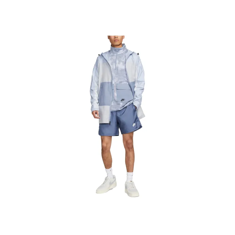 Nike Sportswear Essentials Series Sports Shorts Men Blue-1